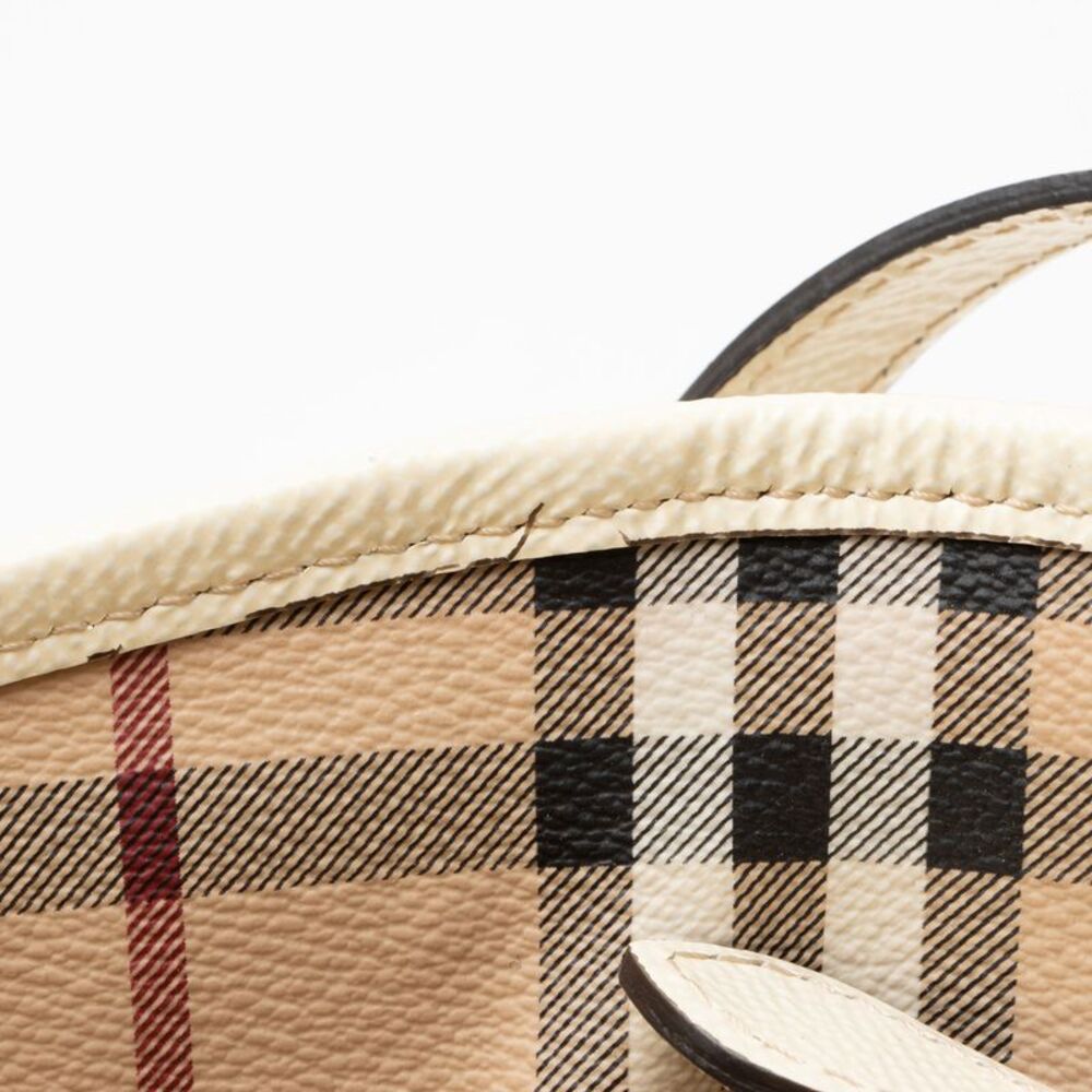Burberry Haymarket Check Canterbury Small Tote - Picture 10 of 14